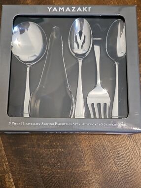 Yamazaki Stainless Steel 5 Pc. Serving Utensil Set